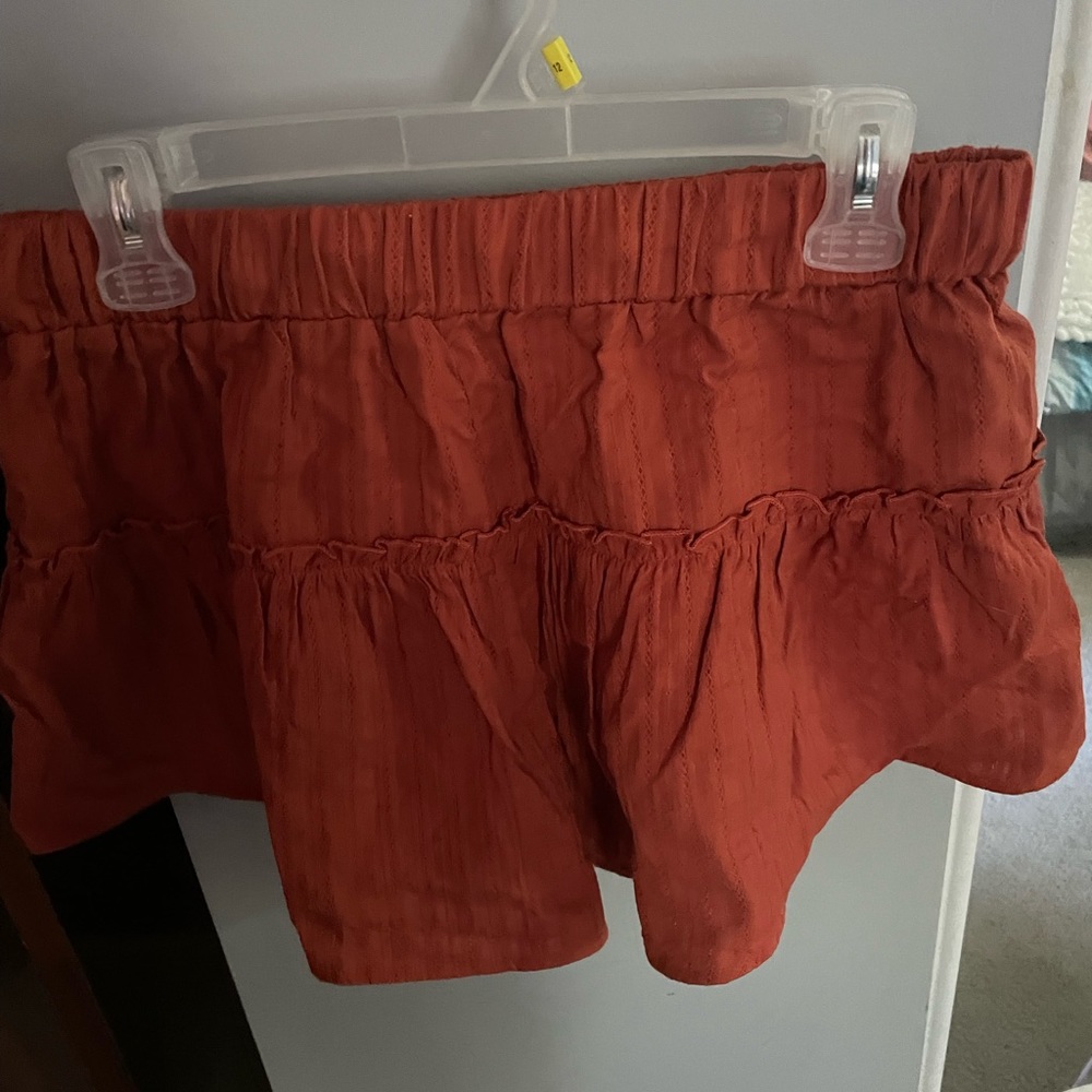 burnt orange short/shorts